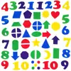 Felt Numbers & Geometric Shapes 144 Piece Set for Felt Board Early Learning