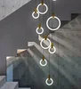 Modern round glas led 220v marin incandesc pendant light fixture chandelier hanging light for living room