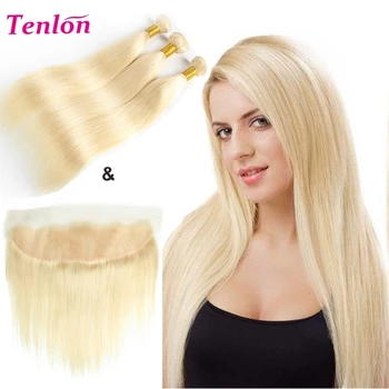 Vendor Blonde Remy Human Body Wave Silk Base 360 Lace Frontal Closure ...