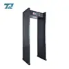 High sensitivity 6 zones security walk through metal detectors TEC-100 walk through security inspection metal equipment.
