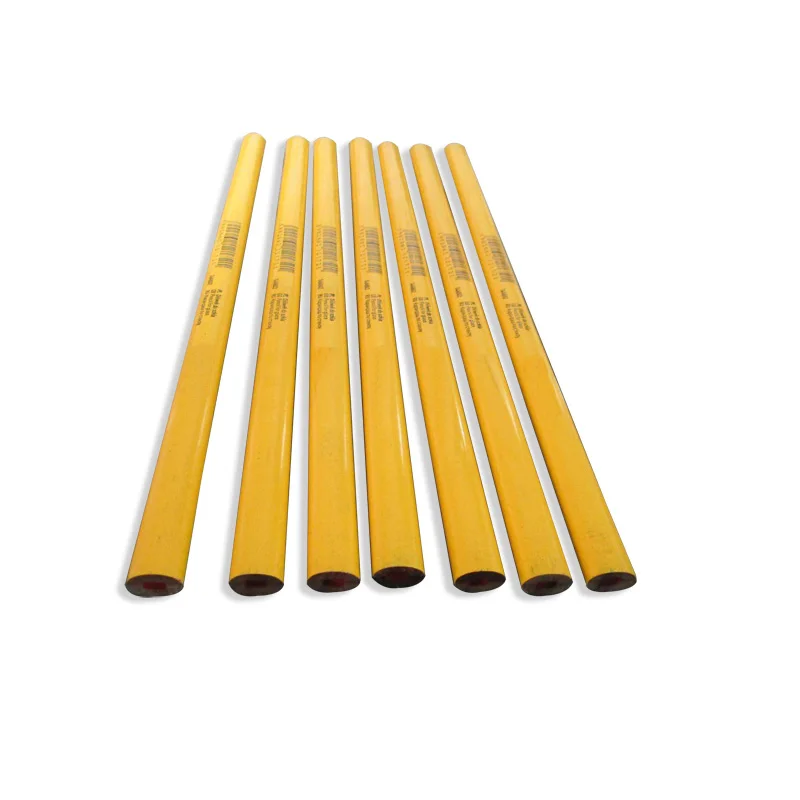 
Customized logo OEM standard Carpenter Pencils oval shape colorful body 