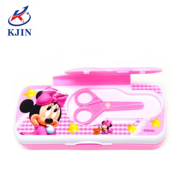 plastic pencil case with compartments