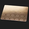 304 embossing rose decorative stainless steel wall panel