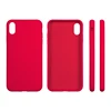 [ Miroos ] High Quality Anti-fingerprints New Liquid Silicone Coating Case for iPhone Xs xr max