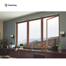 Novos Produtos de Alum&iacute;nio Casement Tipos De Janelas De Vidro