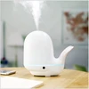 200ml Little Whale Aroma Diffuser, Ultrasonic Baby Humidifier, Private Label Essential Oil Purifier