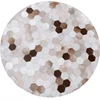 Genuine cow skin rug patchwork cowhide carpet