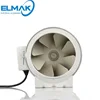 5" inch 125mm Silence HVAC Axial Ventilation Inline Plastic Mixed Flow Duct Fan