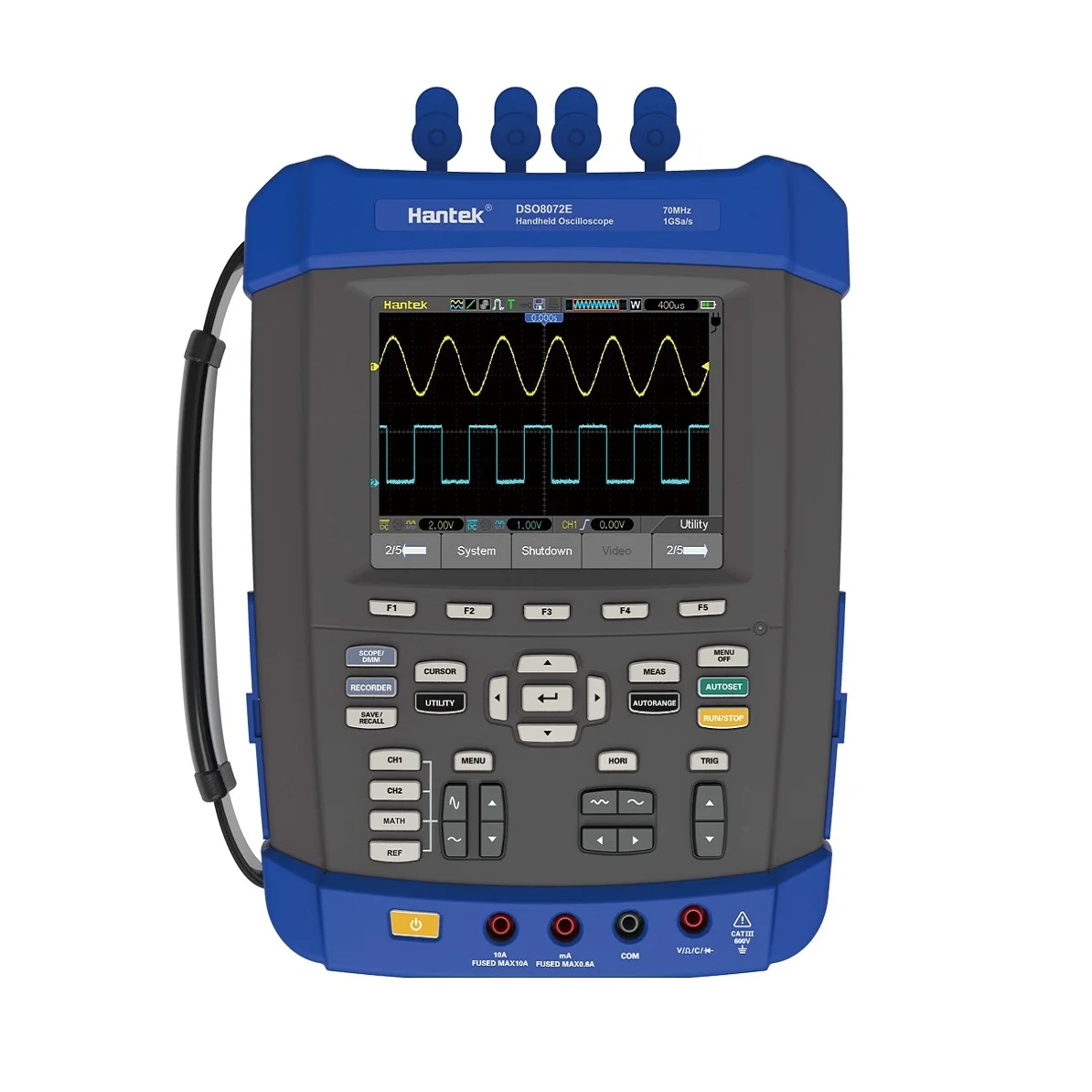 Hantek Dso8072e Oscilloscope High Bandwidth 70mhz200mhz Oscilloscope
