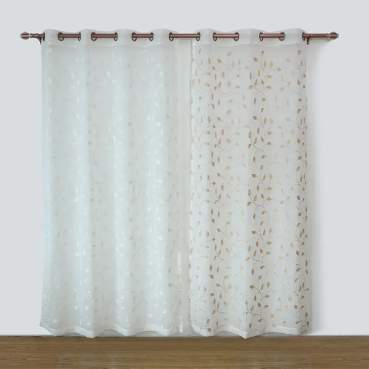Lightweight Pattern Embroidered Gauze Bedroom Kitchen Living Room Lightweight Pattern Embroidered Gauze