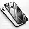 Luxury Glass Case For Xiaomi Mi9 Mi 9 SE Mi8 Mi 8 Lite Play Pocophone F1 Silicone Frame+Glass Back Cover On Redmi GO Note 7 Pro