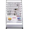 Aluminum Magazine Brochure Holder Catalog Stand