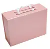Custom pink cardboard gift paper box