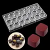 DIY Art cube Polycarbonate Chocolate Mold Confectionery inventory pastry baking tools for cake decoration candy mold bake pan