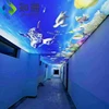 fresh green fruits wall designs print 3D ceiling natural wallpaper