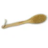 Natural Bamboo Wooden Soft Bristle Bath Body Brush
