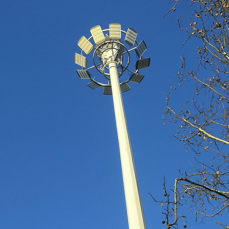 reliable reputation industrial customized high mast pole lighting