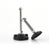 nylon leveling feet with bolt down holes and zinc plated steel rod