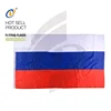 Hot sell countries drapeau pays red white blue printed flying custom made flags