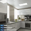 Modern kitchen cabinet designs with pvc interior decorative wall panels home furniture