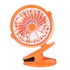 Fangjuu Rechargeable Battery Fan USB Silent 4 Blades Desk Mini Portable Air Cooling Blower Portable USB Clip Stand Table Fan
