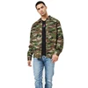 Wholesale Custom fashion camouflage jean jacket wholesale men / women denim jackets