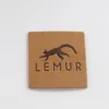 Cheap Price Custom Brand LOGO Debossed Animal Clothing Microfiber Leather Labels Handbag Leather Patch