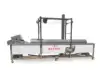 Hot selling items of Automatic discharging fryer deep fryer automatic basket lift automatic donut fryer production line