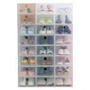 Thickened, Flipped, Transparent Drawer-Type Plastic Shoe Box, Shoe Receptacle Storage Box, Combined Shoe Cabinet