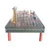 China cast iron 3d welding table with jigs and fixtures