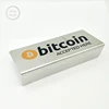 2019 New Arrival folded metal brushed stainless steel sign plate/display- Bitcoin accepted here