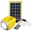 12 LED hand crank and solar power camping lantern with radio and compass