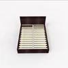 Bed room furniture bedroom set hotel design Wooden double bed image beauty bed from factory