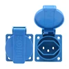 YUADON supply Waterproof Socket with cover for Swiss/3 pin hole waterproof socket