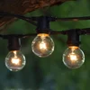 G40 exclusive backyard Patio Porch Umbrellas Tents wedding christmas LED mini ball string Globe light