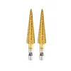 HSS4241 Imperial Inch size step drill bits 1/8 3/16 7/32 1/4 9/32 5/16 11/32 3/8 13/32 7/16 15/32 1/2 hex shank