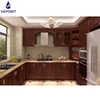 Foshan wholesale custom kitchen cabinet solid wood