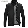 TONGYANG Mountainskin 5XL Spring New Men's PU Patchwork Jackets Casual Men's Thin Jackets Solid Slim Male Coats Brand Clothing