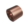 Professional Custom Glass Bead Blasting Rose Gold Anodizing CNC Machining Lathe Turning Processing Aluminum Sleeve