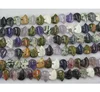 Wholesale Mixed Stone carved animal beads gemstone animal beads bears beads