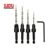 #12 Hex Shank Wood Counter Sink Drill Bit Set