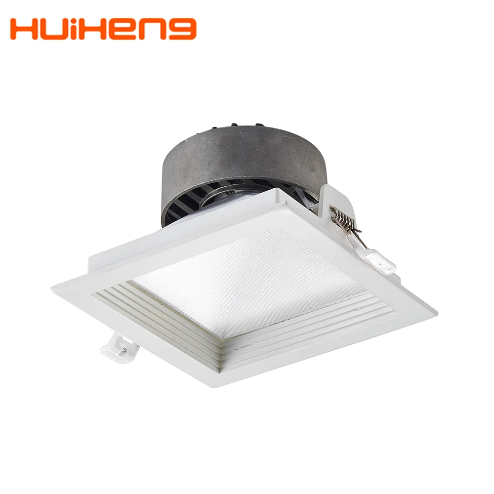 S858 Grey 5000K IP44 19W Types Square Spot Light Manufacturer in China