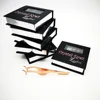 Custom logo square eyelash book packaging case private label