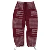 2019 Wholesale new design ins style fancy red women track pants OEM/ODM custom print loose girls sweatpants