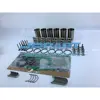 SAA6D170E-3D Overhaul Kit With Bearings Piston Rings Full Gasket Set Cylinder Liner Valves Kit For Wheel Loader Engine