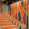 Fabric wrapped sound absorption acoustic wall panel for studio