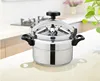 eco-friendly stocked sanding polished aluminum cookware gas pressure cooker for middle east