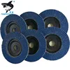 2 inch T27 40 Grit High Density Zirconia Alumina Flat Flap Disc Grinding Sanding Sandpaper Wheels