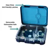 Customized kids lunch box BPA free tritan material 4 compartment food container leakproof 6 compartment bento box