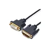 Gold Plated DVI 24+1 male to DVI 24+5 female Dual Link Cable